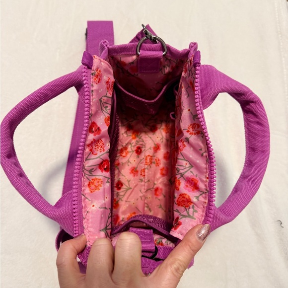 POPFLEX BABY SLOANE tote ROYAL ORCHID EUC Purple Crossbody Bag - Picture 8 of 8